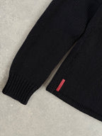 Early 2000s Prada Sport Funnel Neck Knit