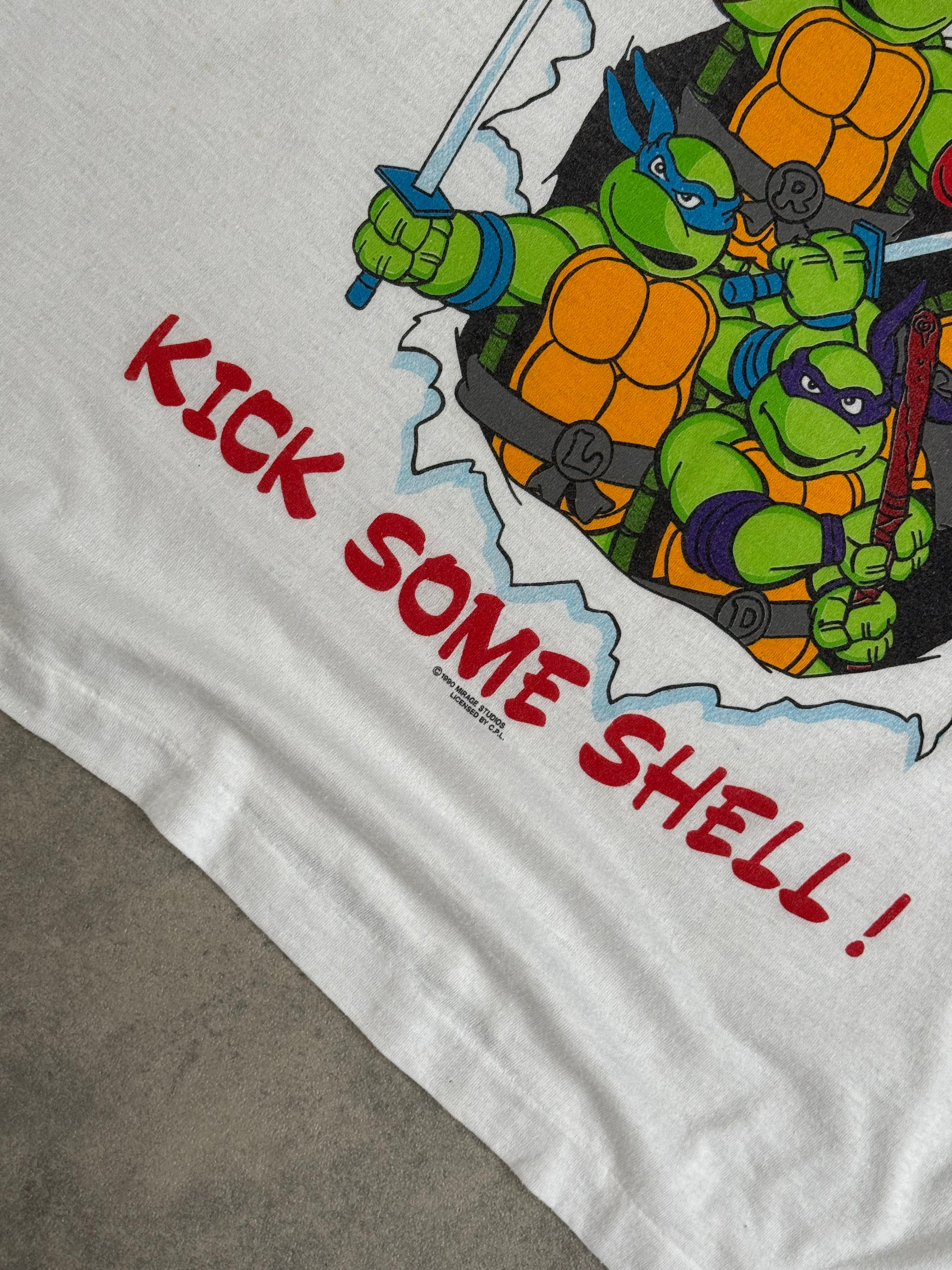 Vintage 1990 Teenage Mutant Ninja Turtles Mirage Studios T-Shirt