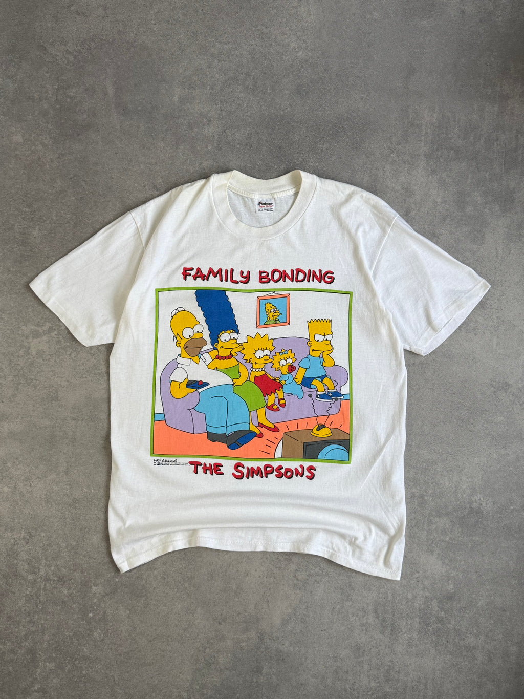 1980s The Simpsons Promo T-Shirt