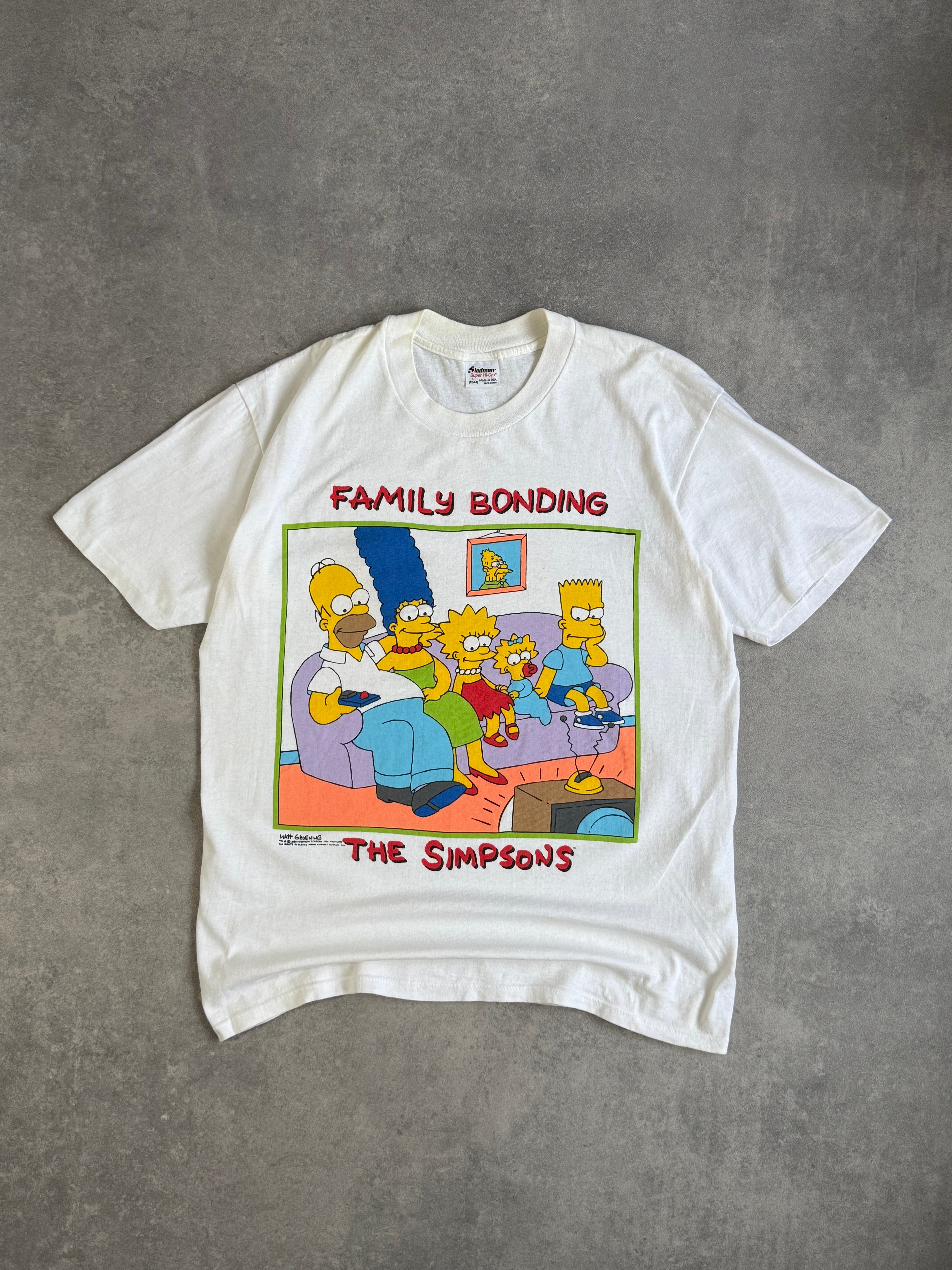 1980s The Simpsons Promo T-Shirt