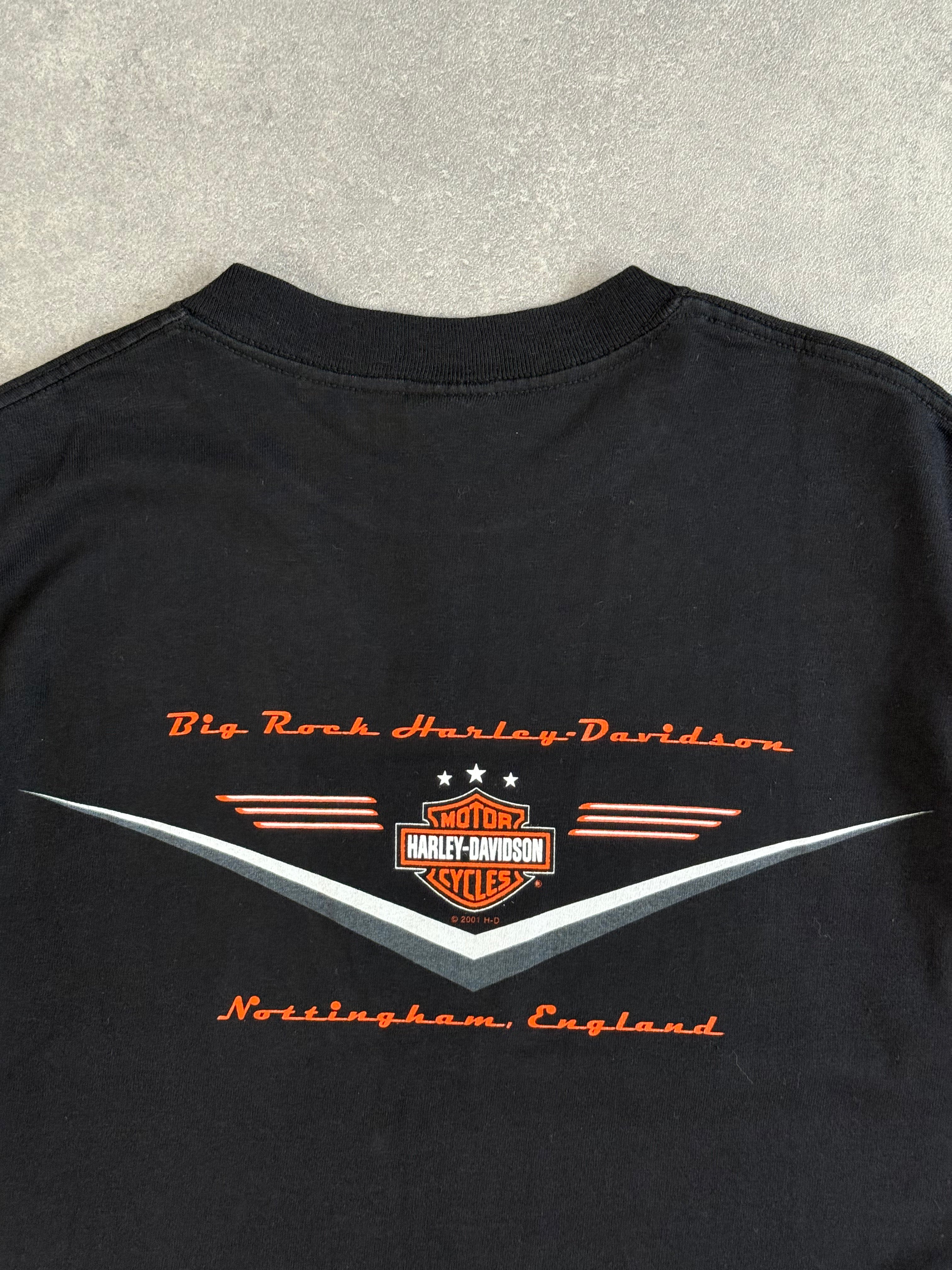 Vintage Flame Graphic Harley Davidson T-Shirt