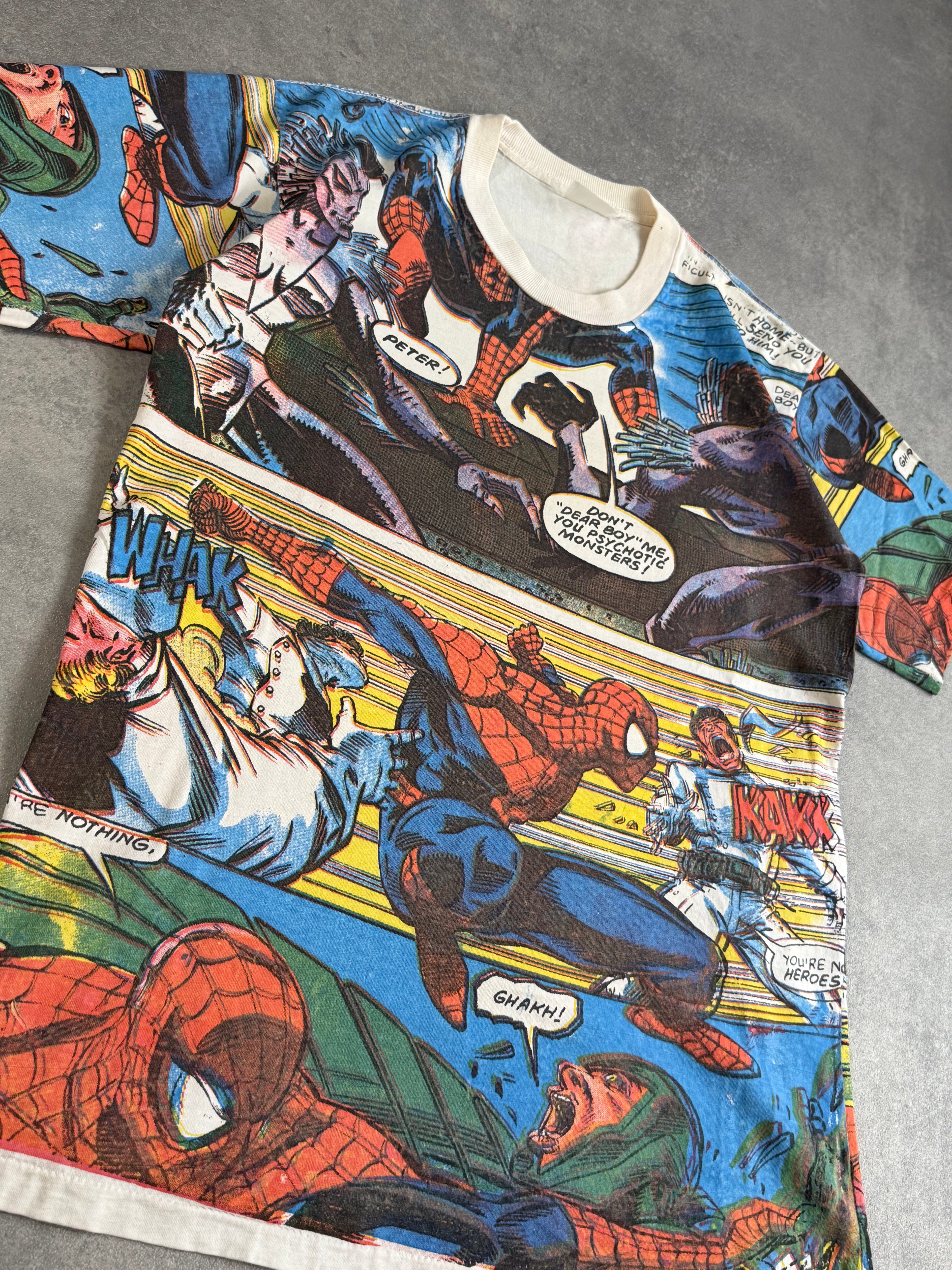 90s Spiderman Comic AOP T-Shirt