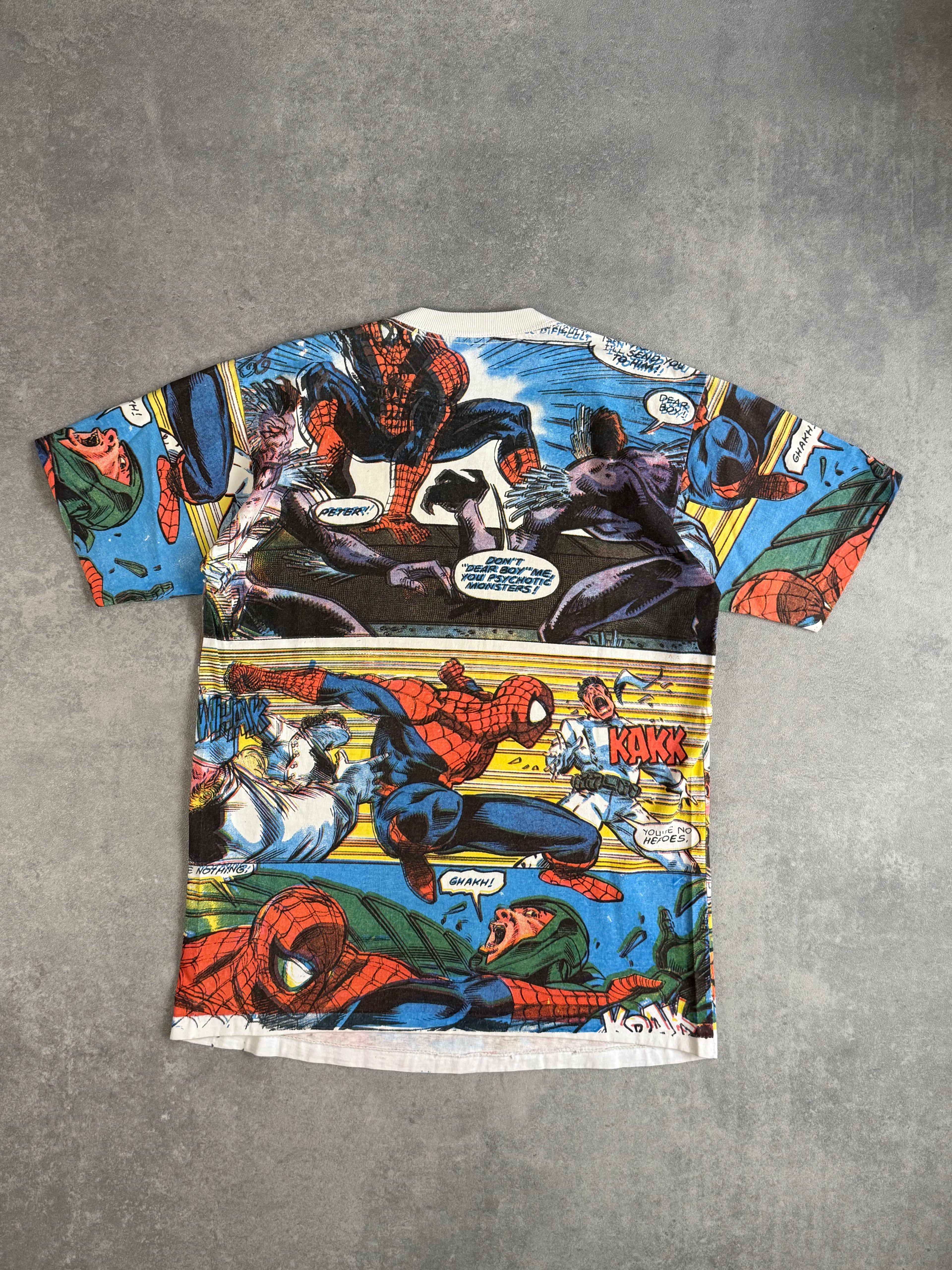 90s Spiderman Comic AOP T-Shirt