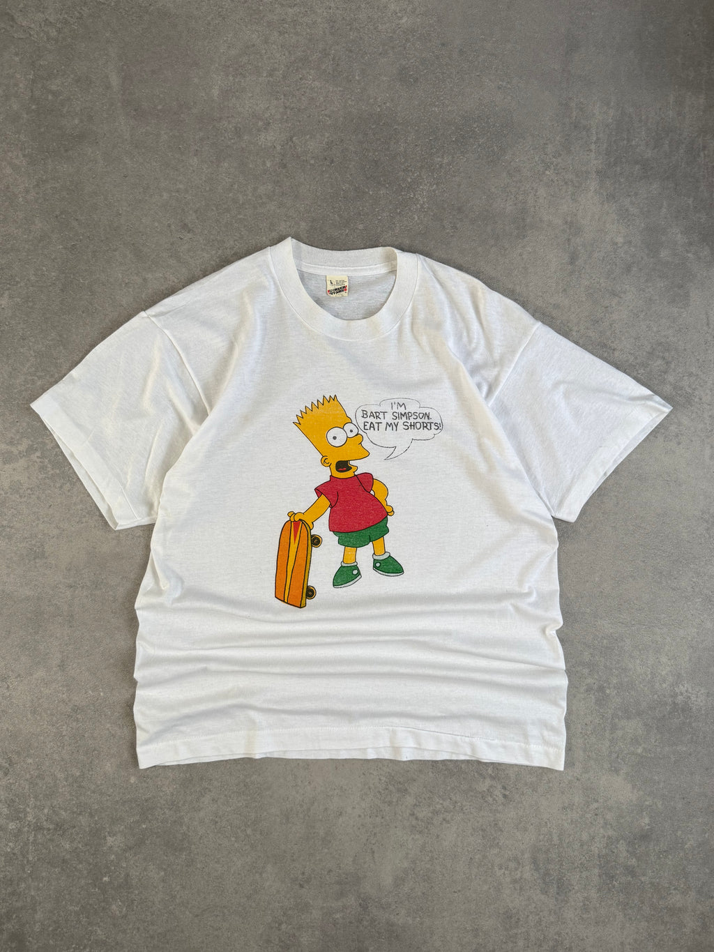 80s Bart Simpson Eat my Shorts T-shirt