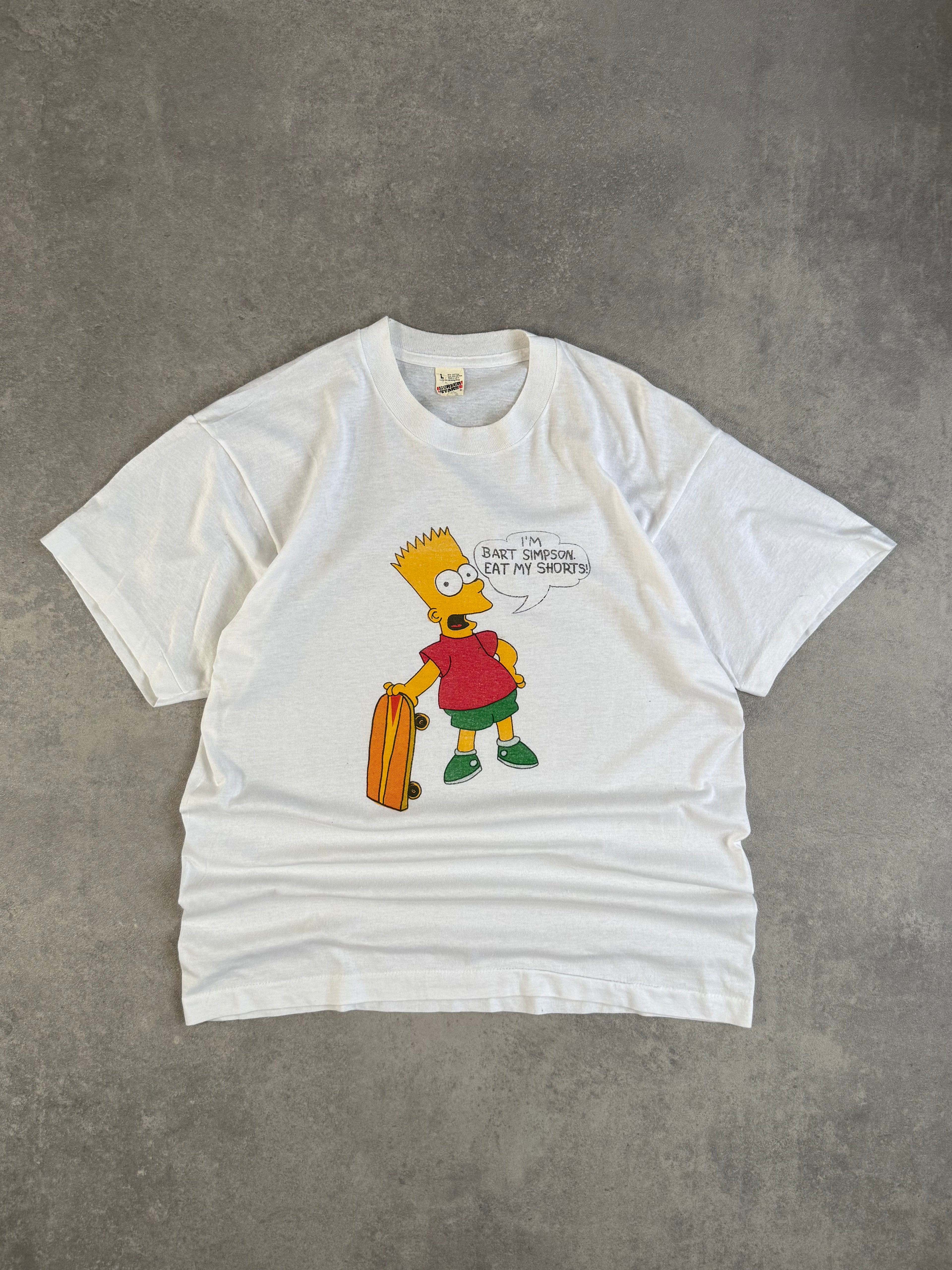 80s Bart Simpson Eat my Shorts T-shirt