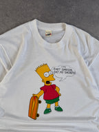 80s Bart Simpson Eat my Shorts T-shirt