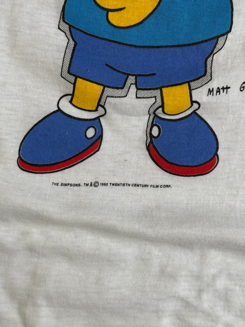 90s The Simpsons Bart Underachiever Vintage T-Shirt