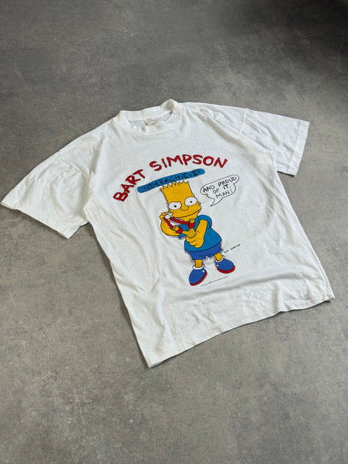 90s The Simpsons Bart Underachiever Vintage T-Shirt