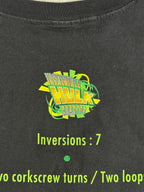 90s Incredible Hulk Rollercoaster T-Shirt