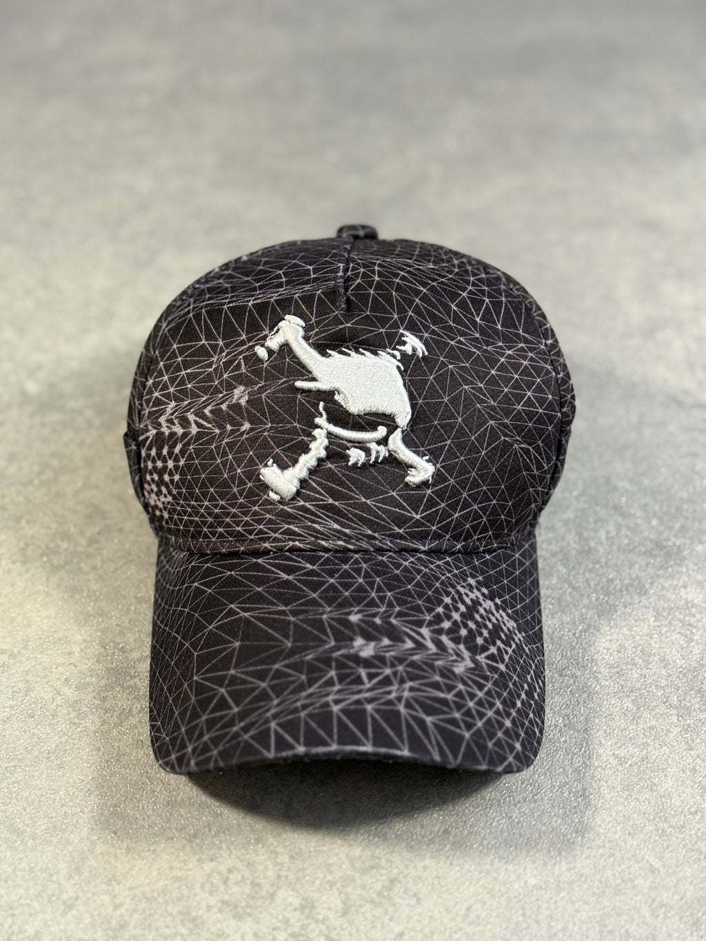 Vintage Oakley Software 3D Grid Skull Era Cap