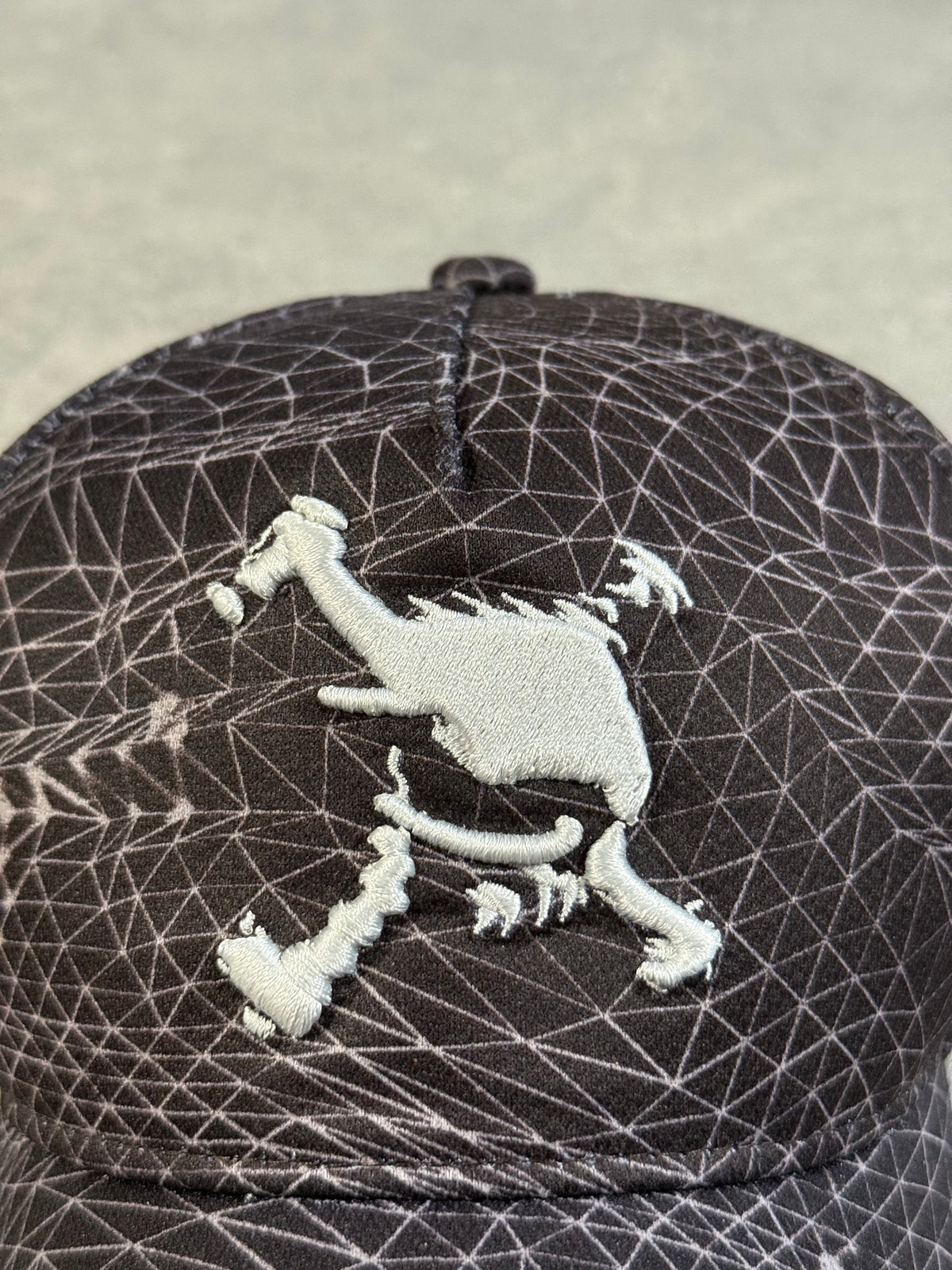 Vintage Oakley Software 3D Grid Skull Era Cap