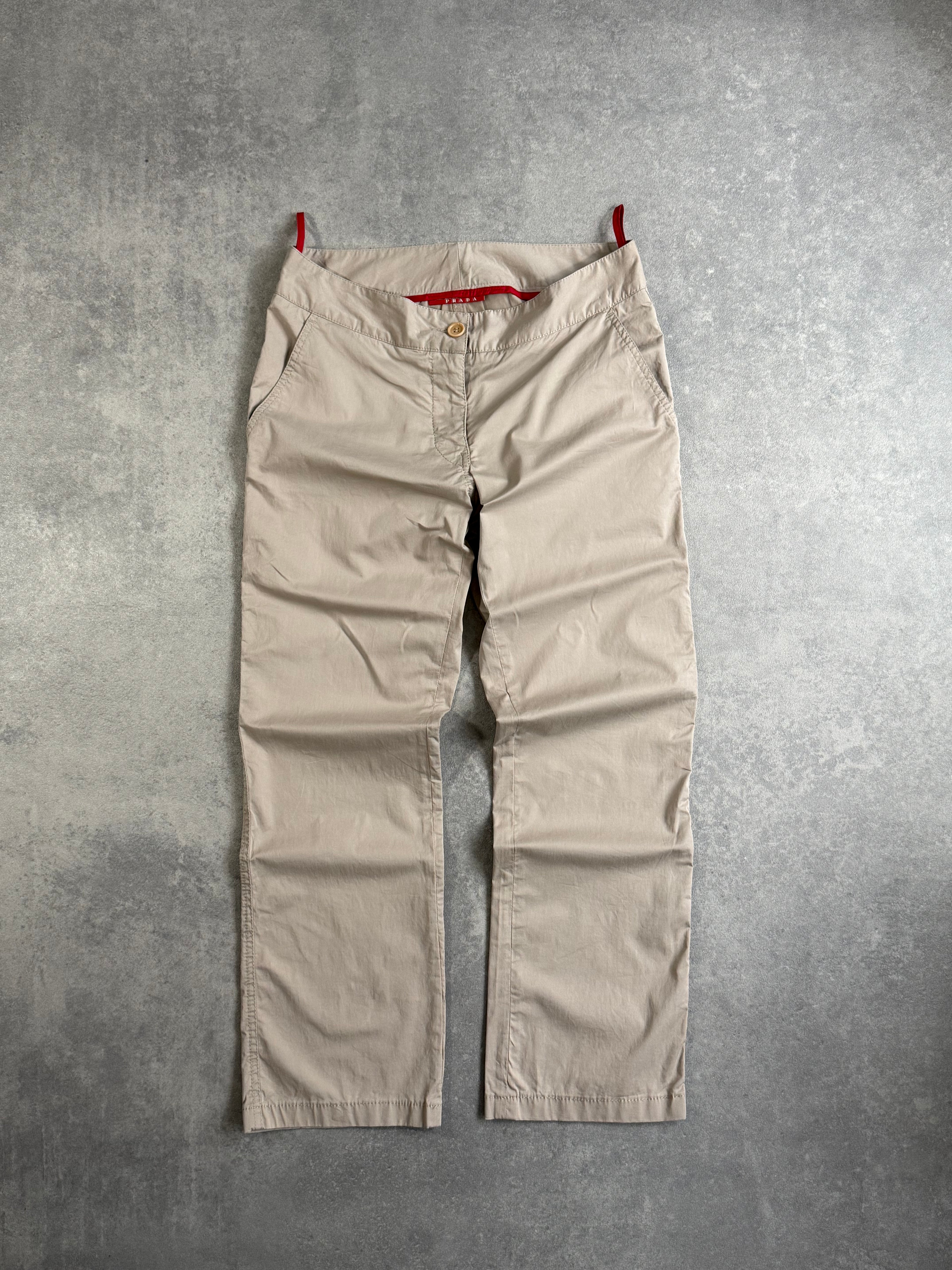 Prada Sport Straight Leg Trouser