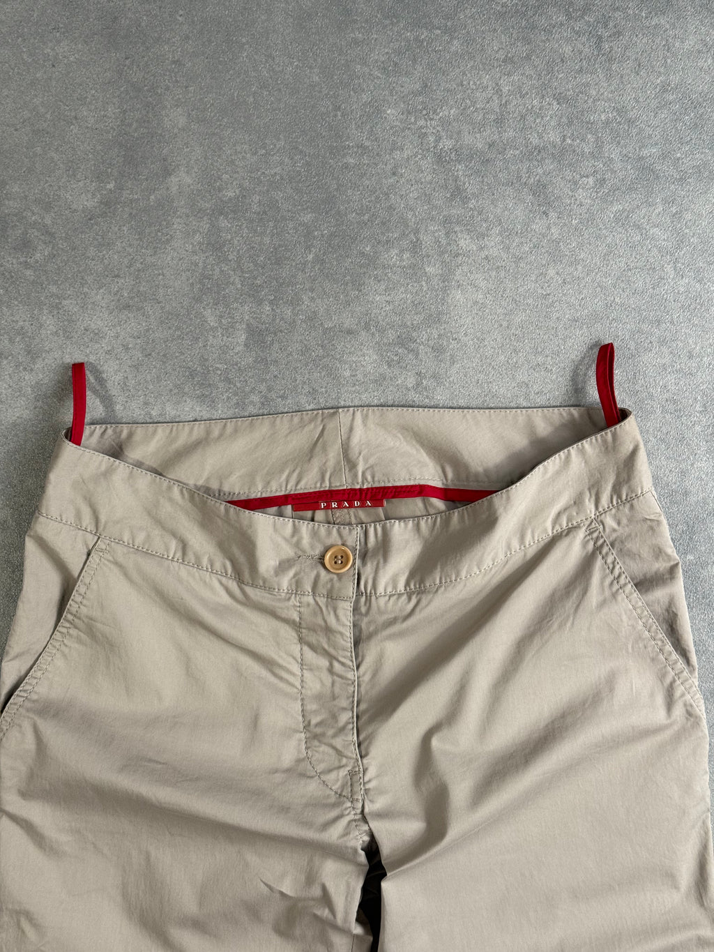 Prada Sport Straight Leg Trouser