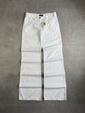 Vintage Armani White Wide-Leg trousers