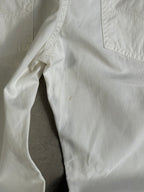 Vintage Armani White Wide-Leg trousers
