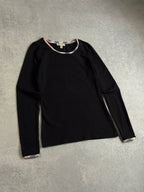 Vintage Burberry Long Sleeved Top