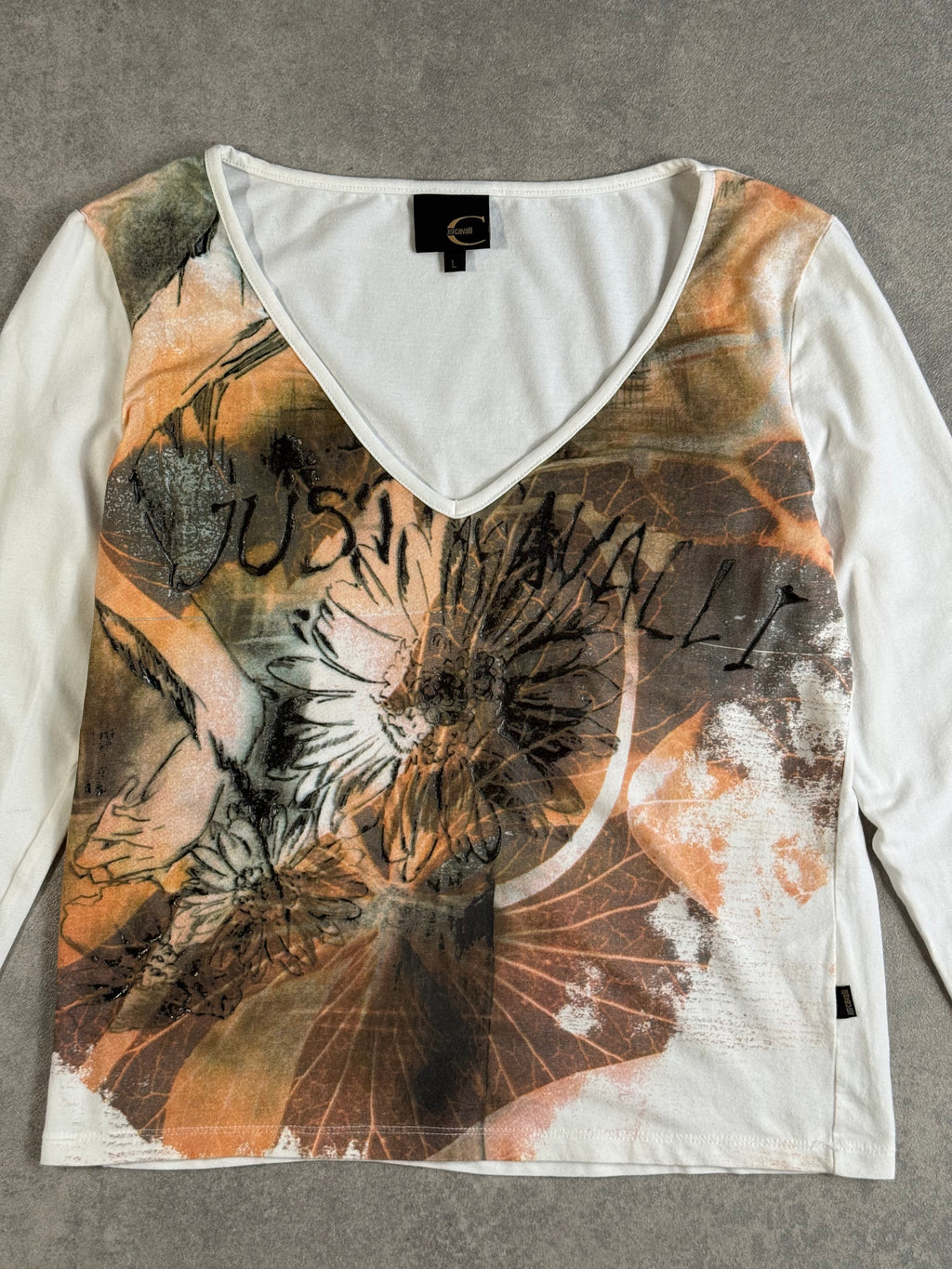 Vintage Just Cavalli Long Sleeved Top
