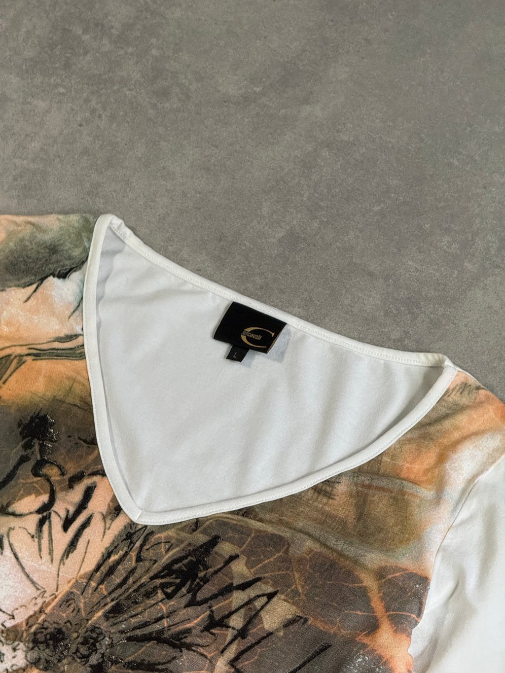 Vintage Just Cavalli Long Sleeved Top
