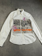 Vintage Rare Dolce & Gabbana Black Label White shirt