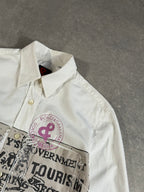 Vintage Rare Dolce & Gabbana Black Label White shirt