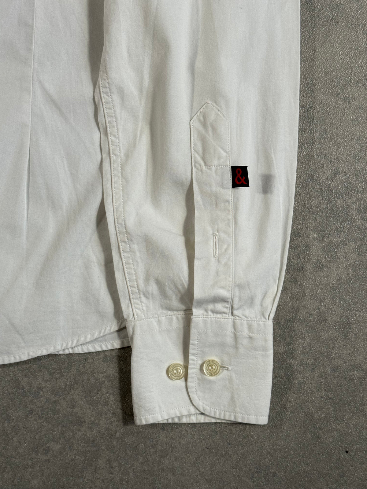 Vintage Rare Dolce & Gabbana Black Label White shirt