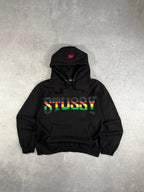 Early 2000s Stussy Rasta Hoodie