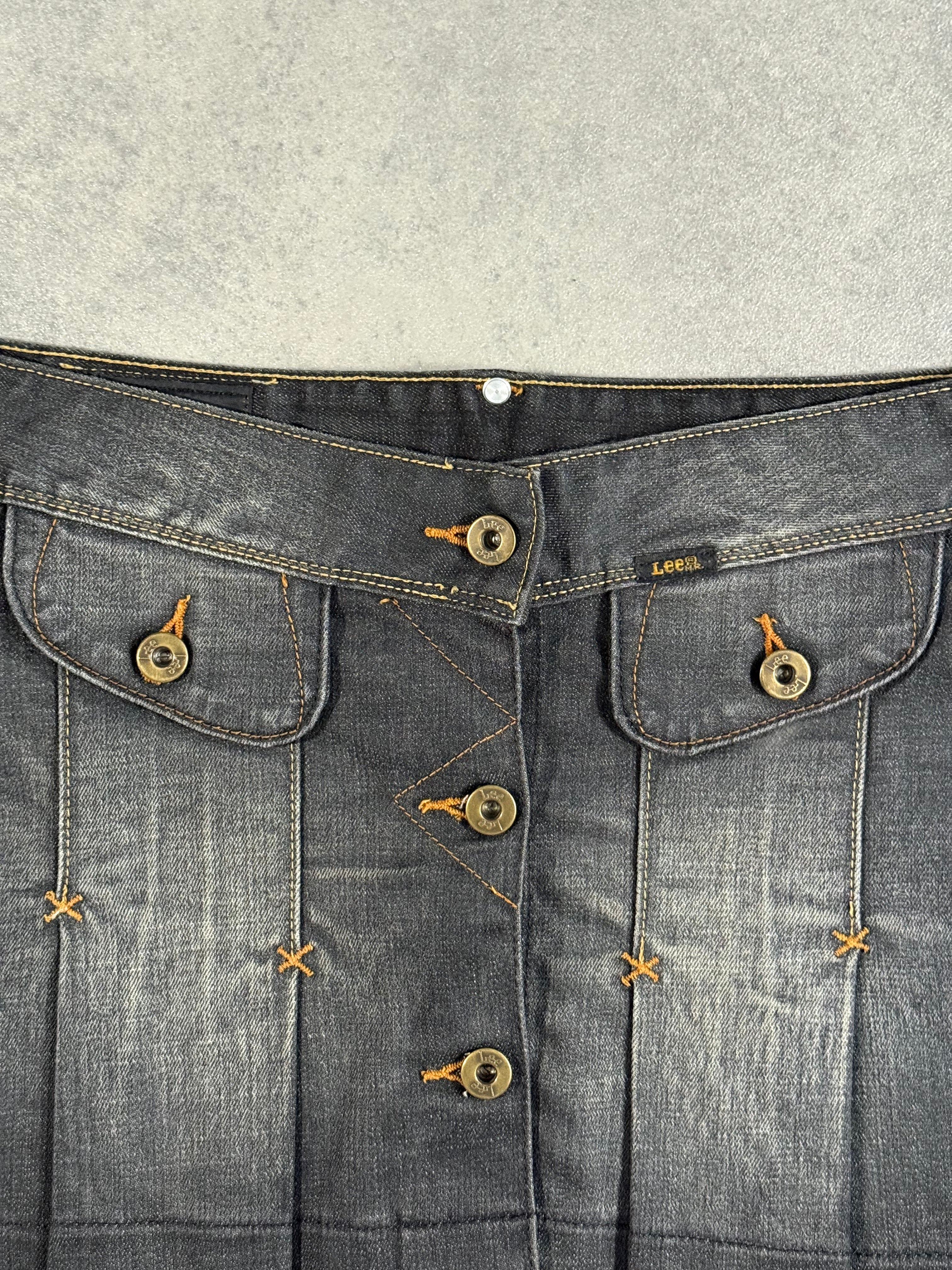 Lee Denim Mini Skirt Y2K