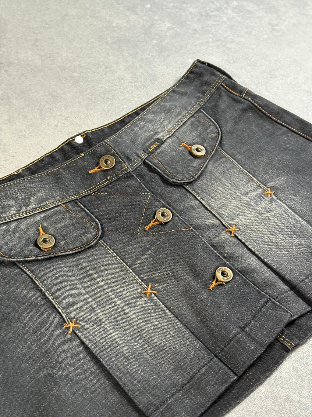 Lee Denim Mini Skirt Y2K