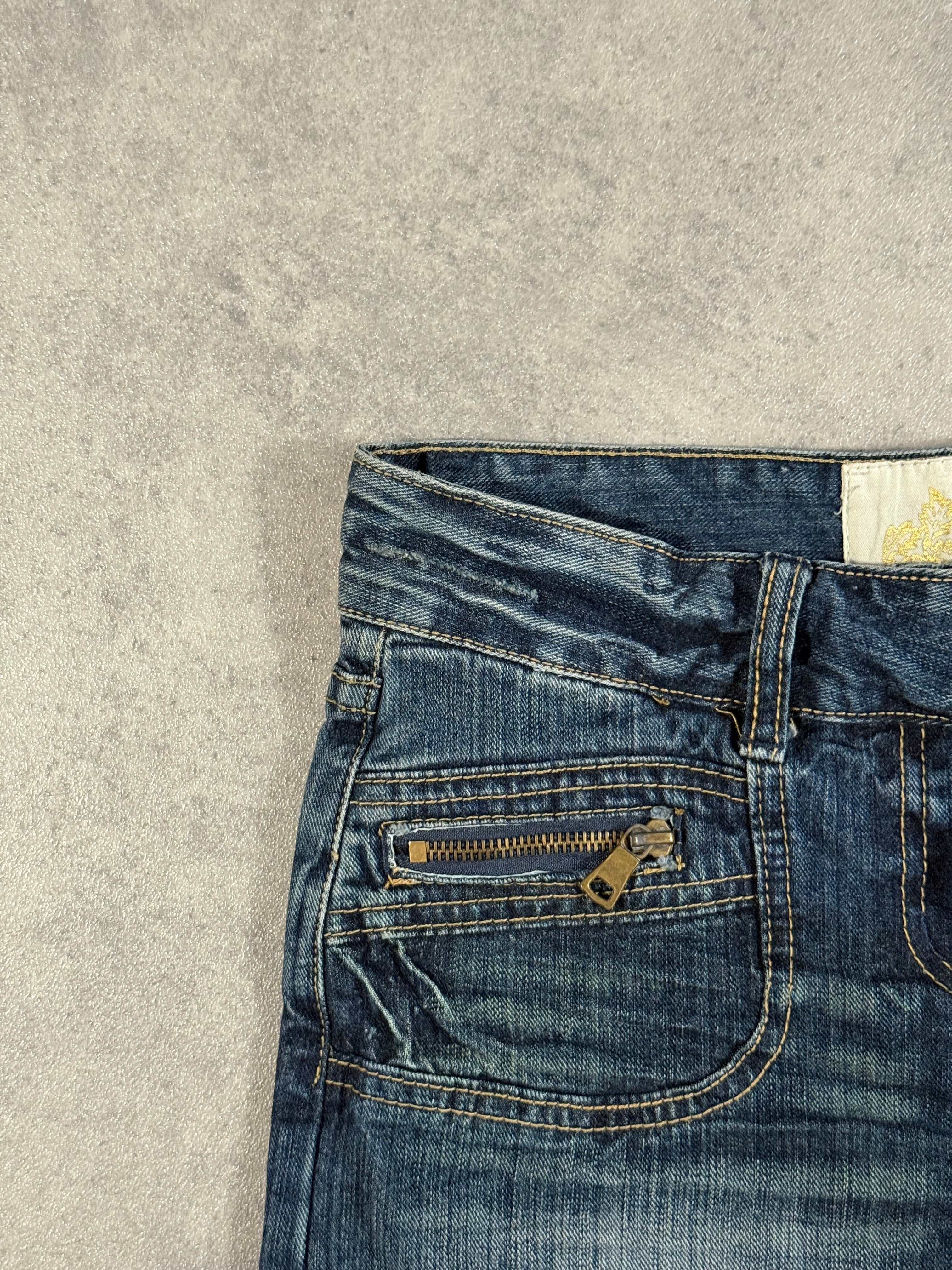 Y2K Denim Mini Skirt