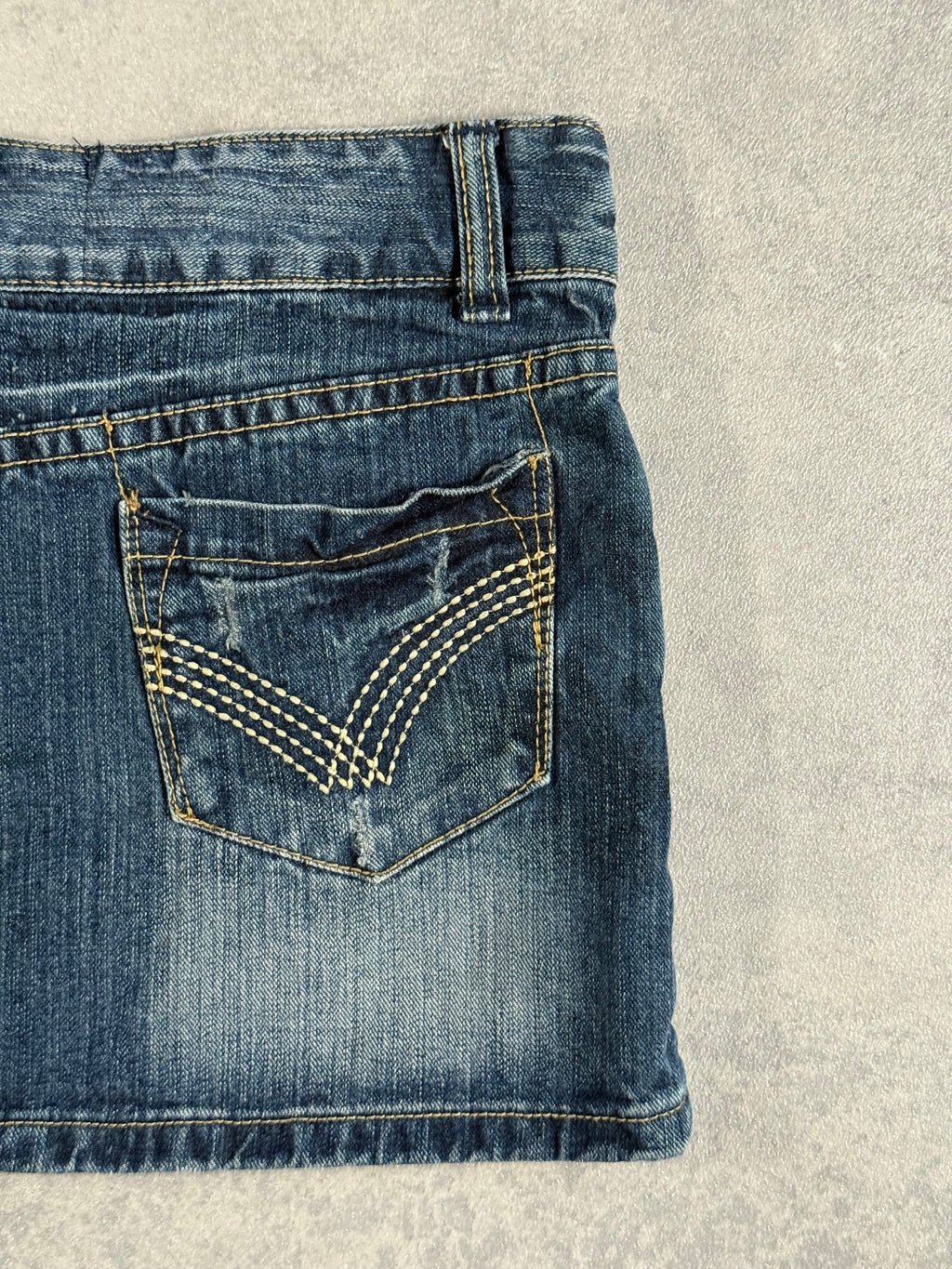 Y2K Denim Mini Skirt