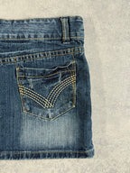Y2K Denim Mini Skirt