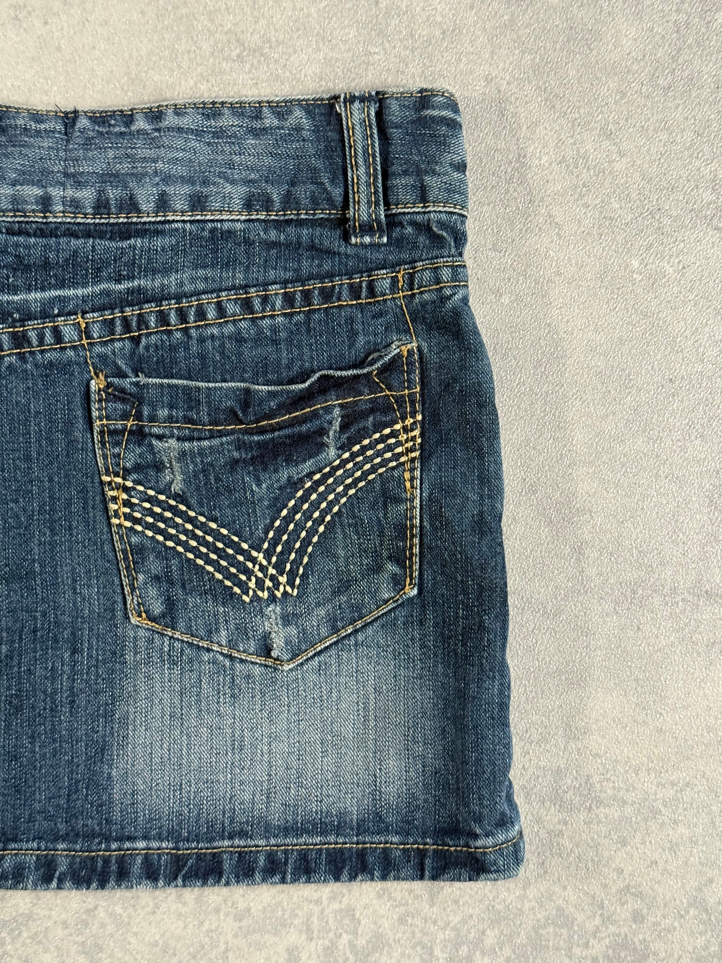 Y2K Denim Mini Skirt