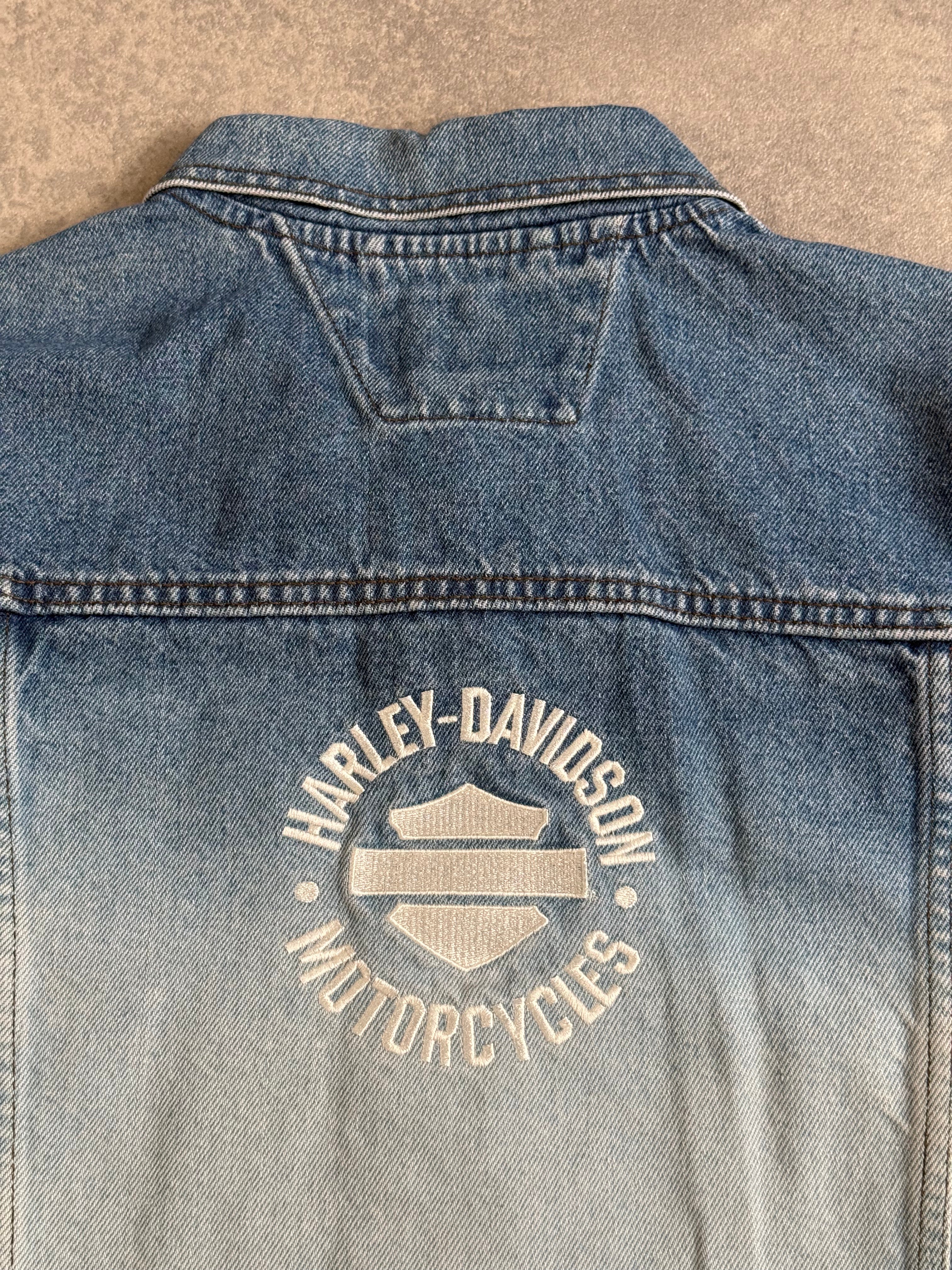 Vintage Harley Davidson Denim Jacket