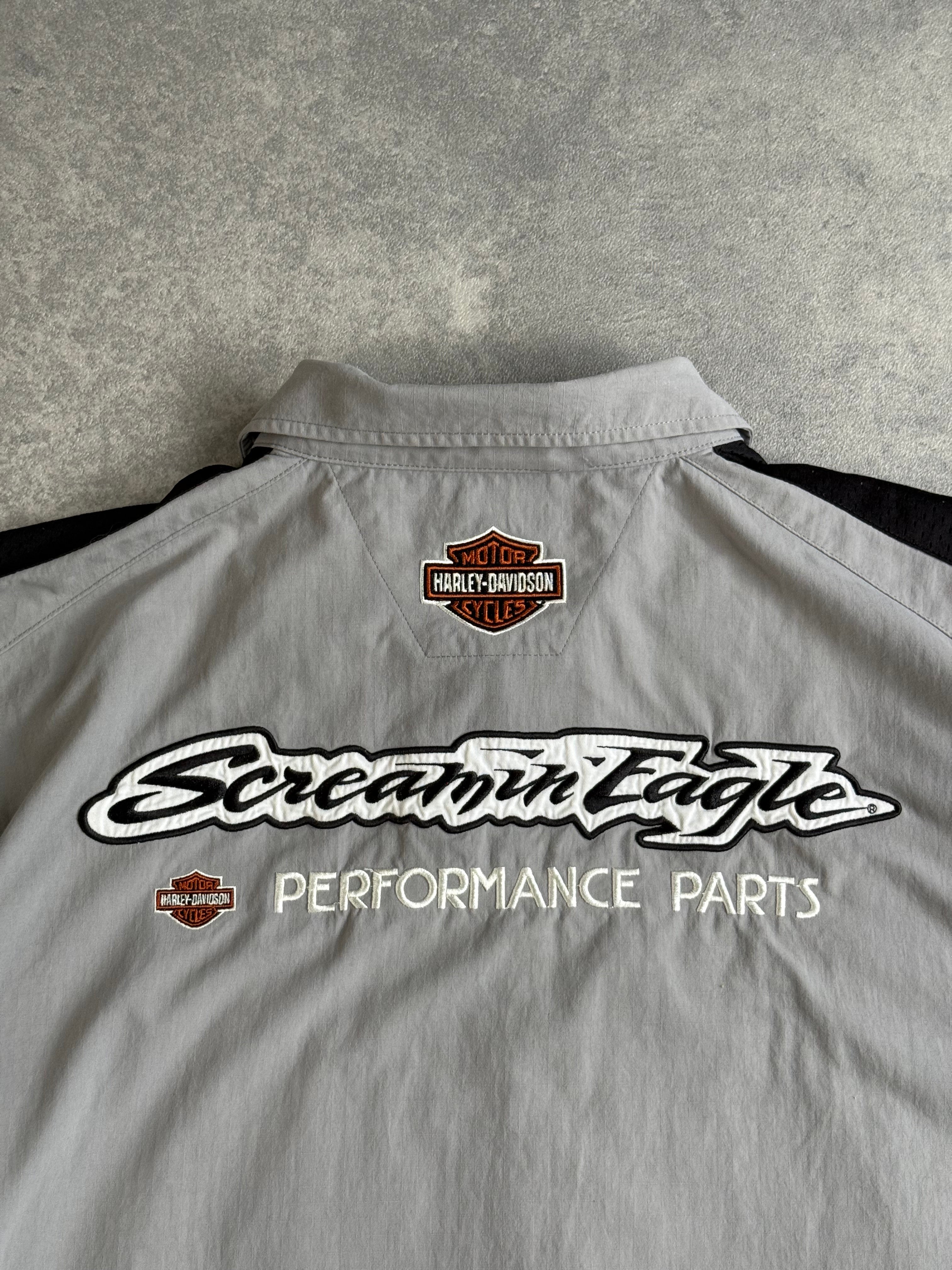 Vintage Harley Davidson Racing Screamin Eagle Shirt