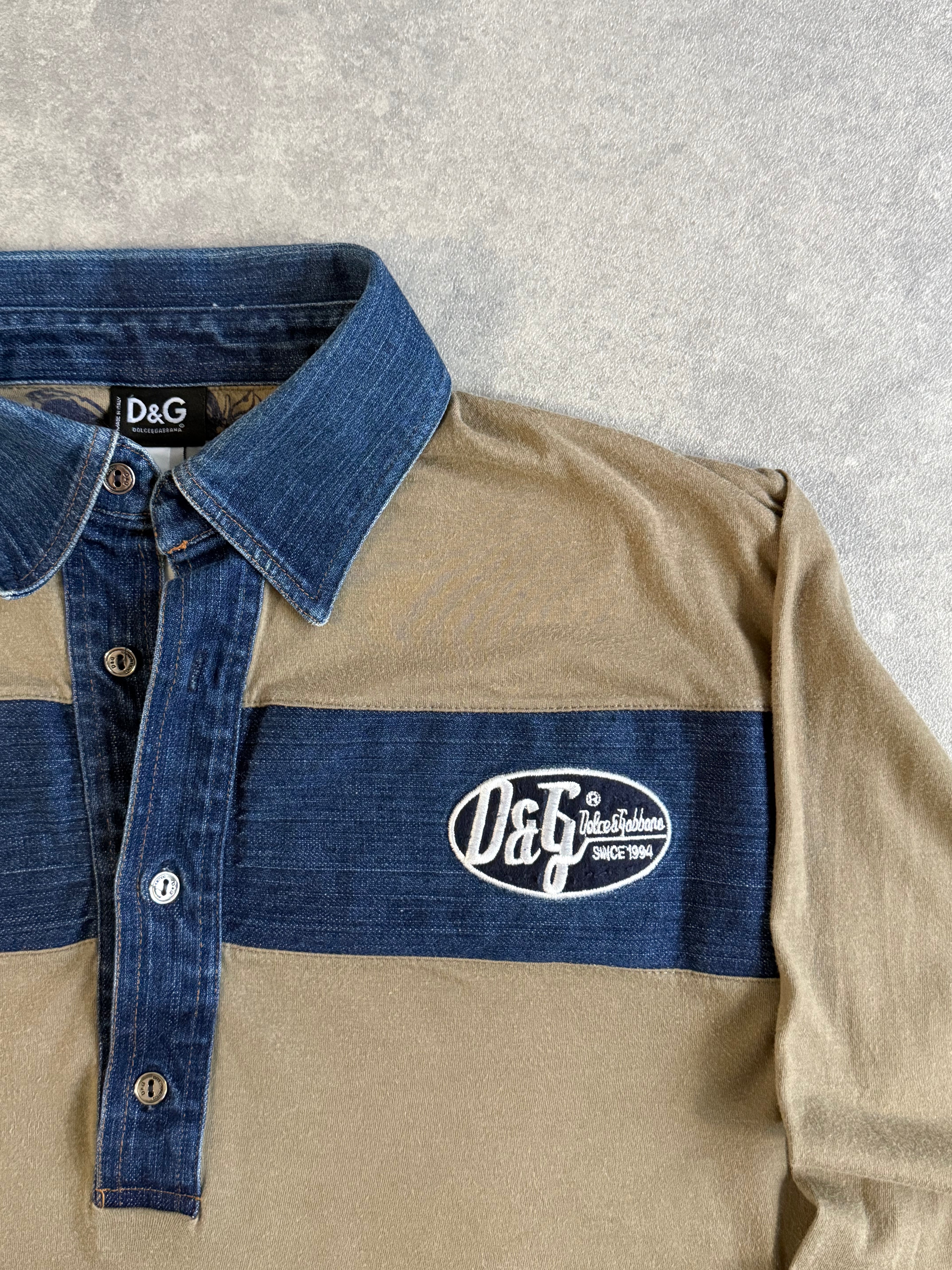 Vintage Dolce and Gabbana Longsleeved Polo