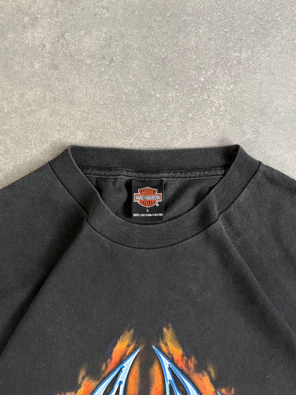 Vintage Harley Davidson Flame T-Shirt