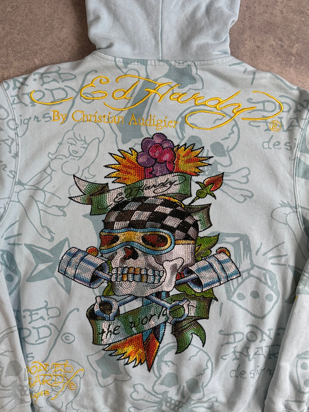 Vintage Ed Hardy Hoodie