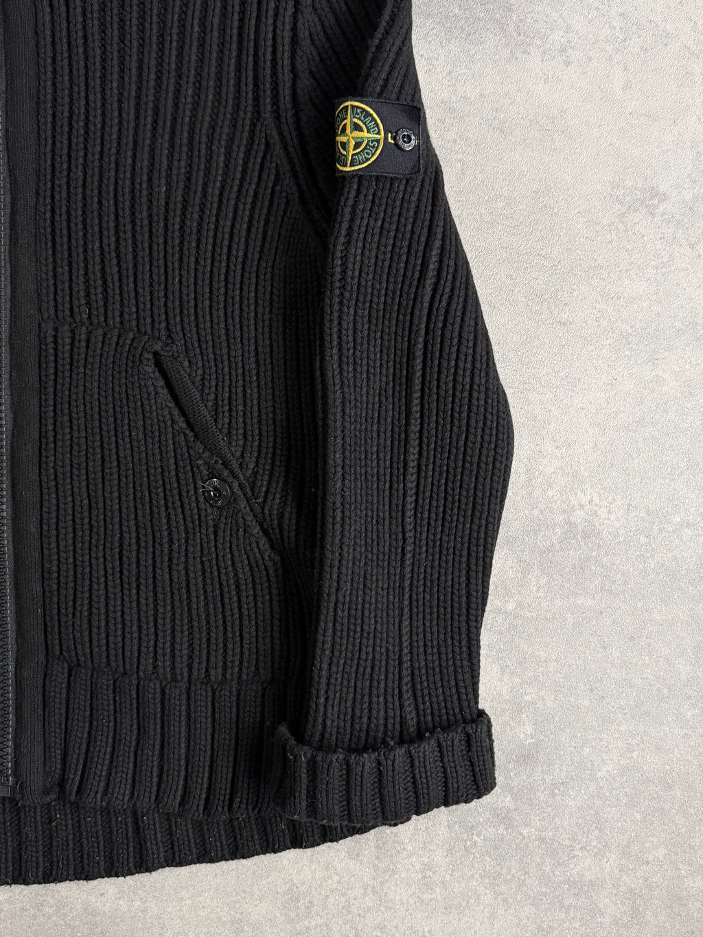 Vintage Stone Island Knit Hoodie