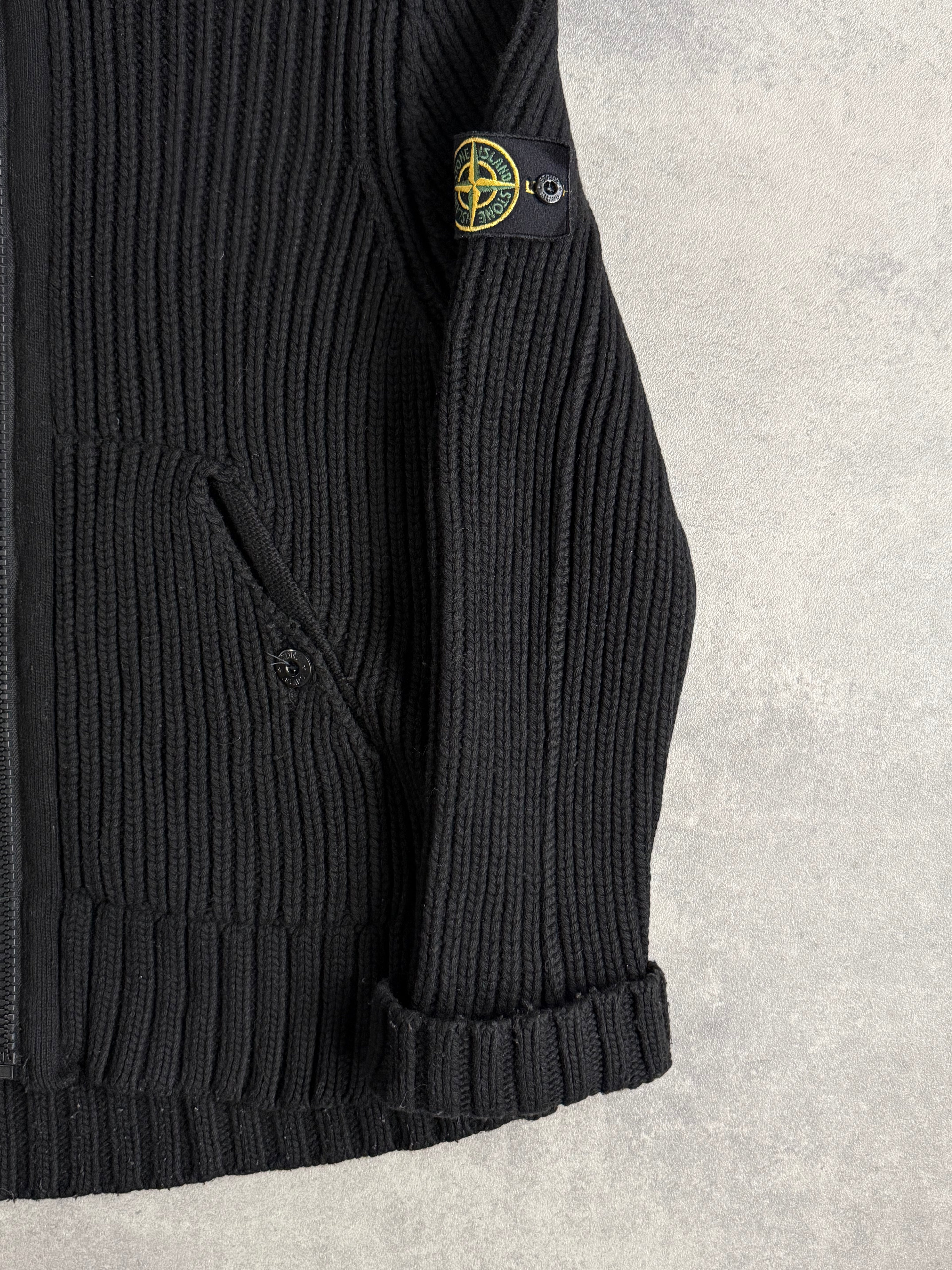 Vintage Stone Island Knit Hoodie