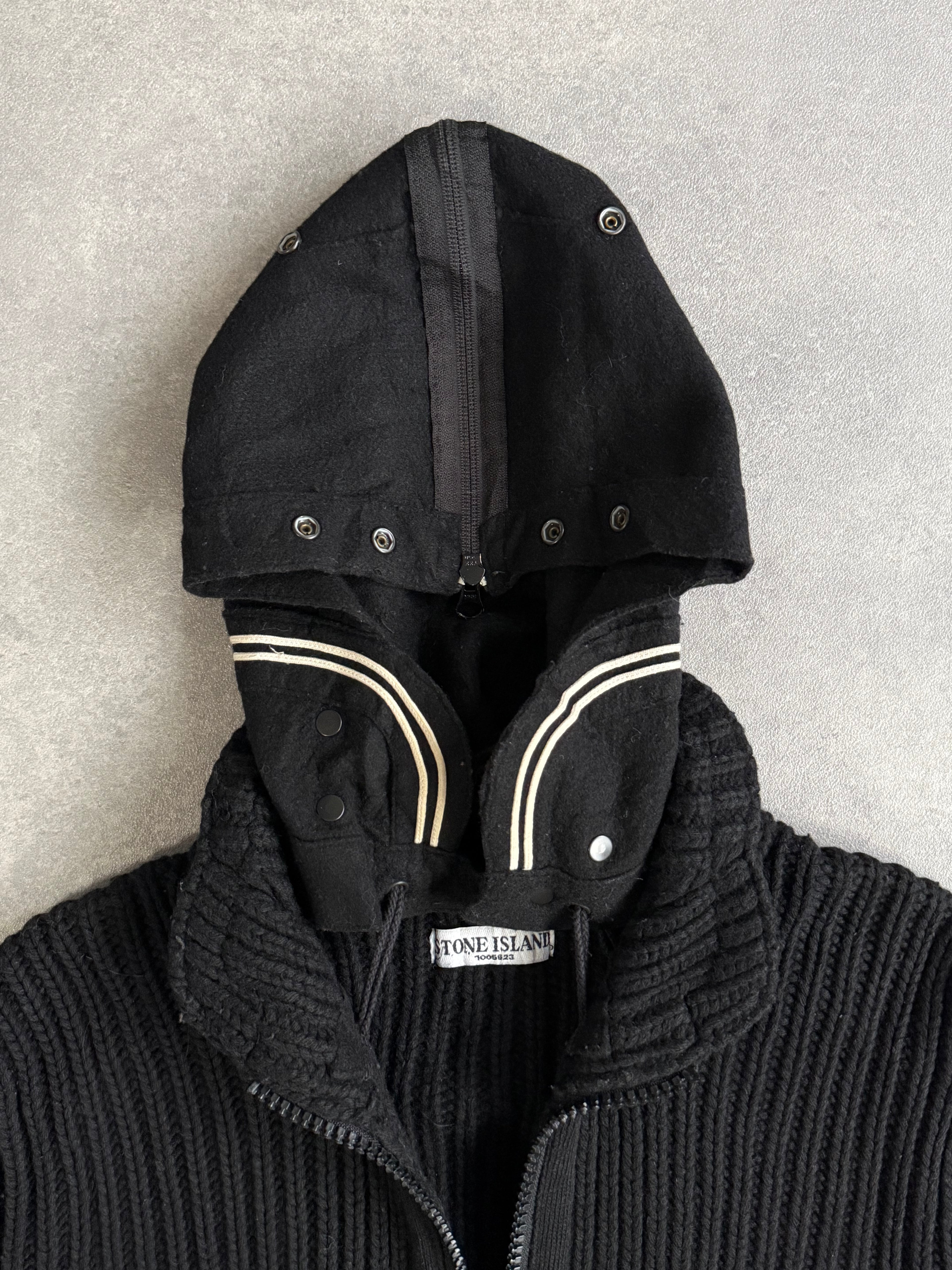 Vintage Stone Island Knit Hoodie