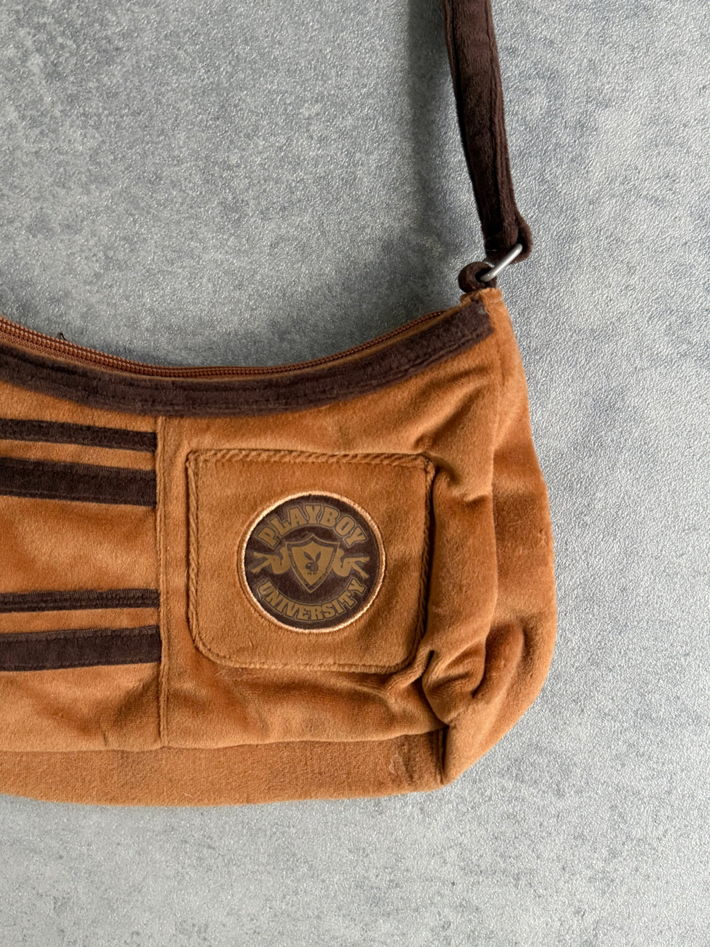 Vintage Deadstock Velour Playboy Bag