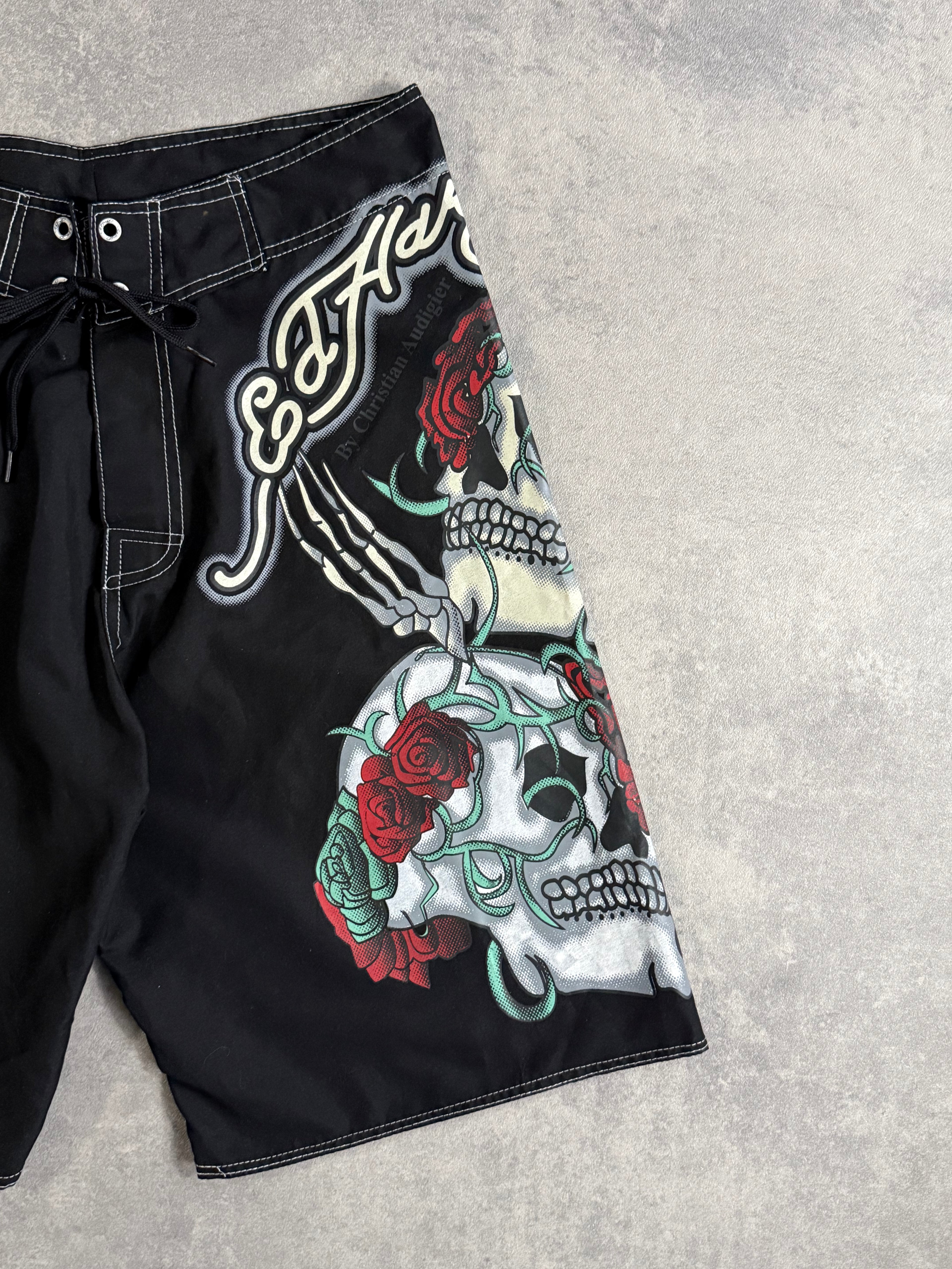 Vintage Deadstock Ed Hardy Oversized Shorts