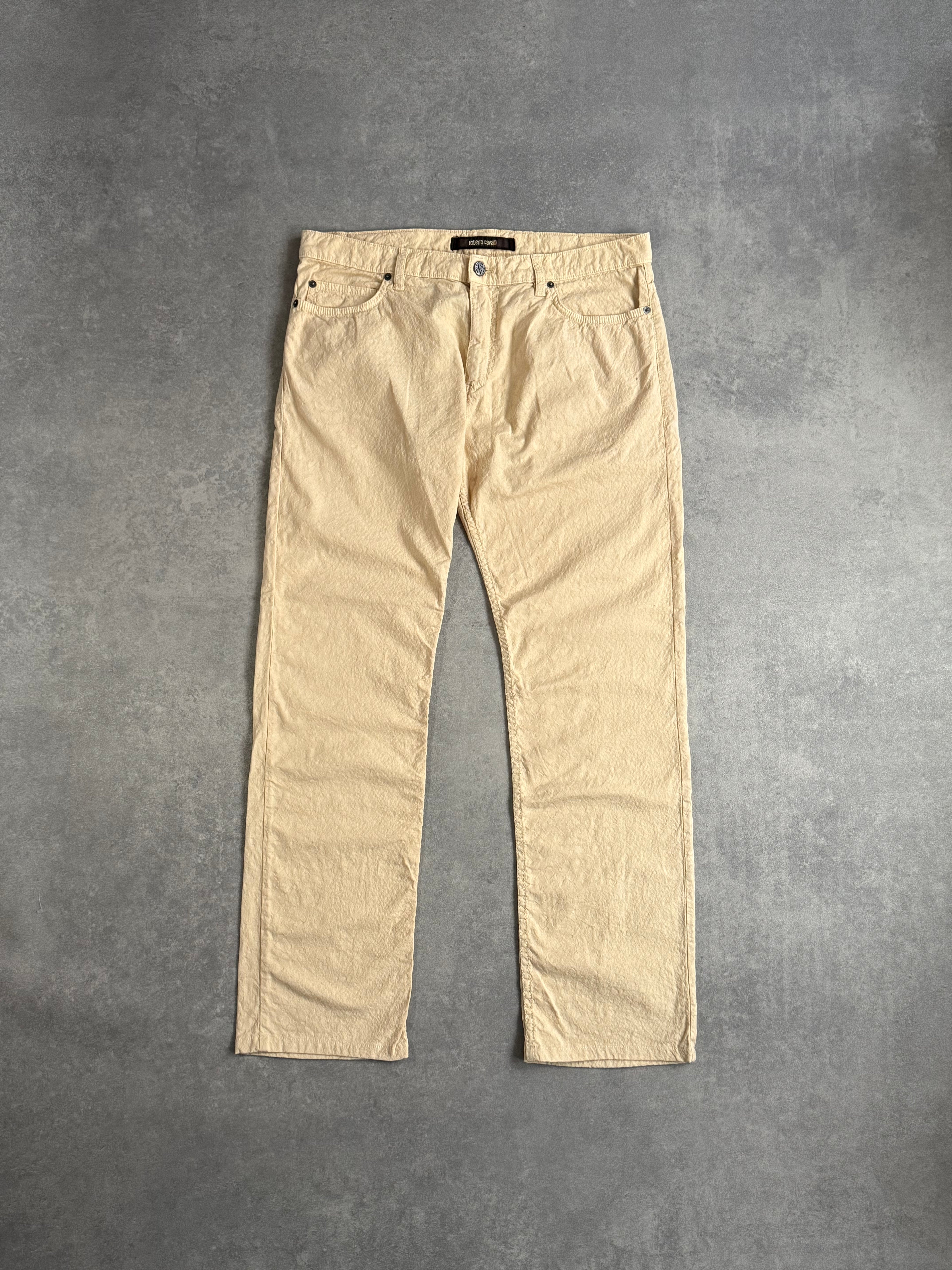 Vintage Roberto Cavalli Snakeskin Jean