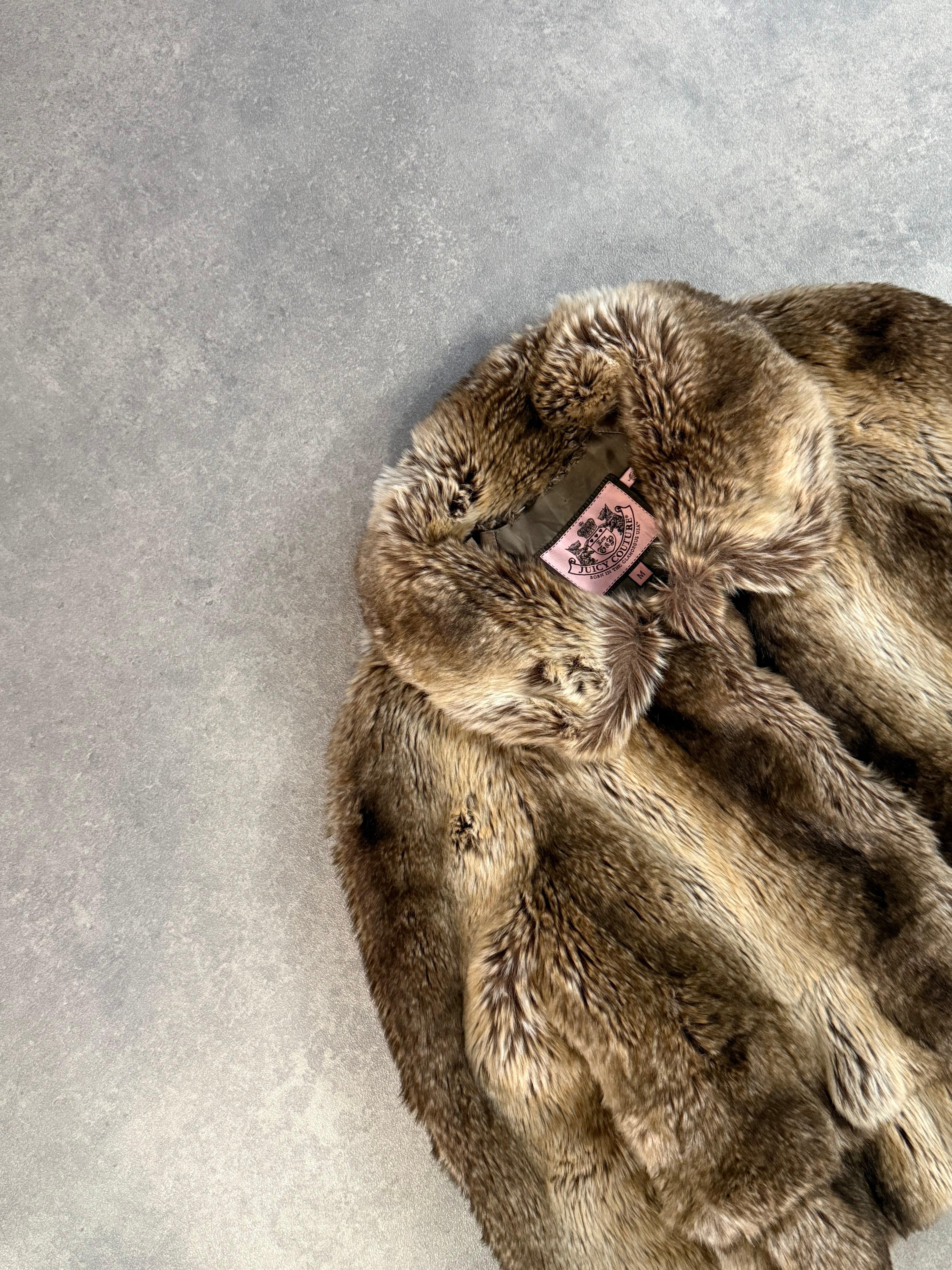 Vintage Faux Fur Juicy Couture Jacket