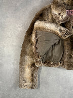 Vintage Faux Fur Juicy Couture Jacket