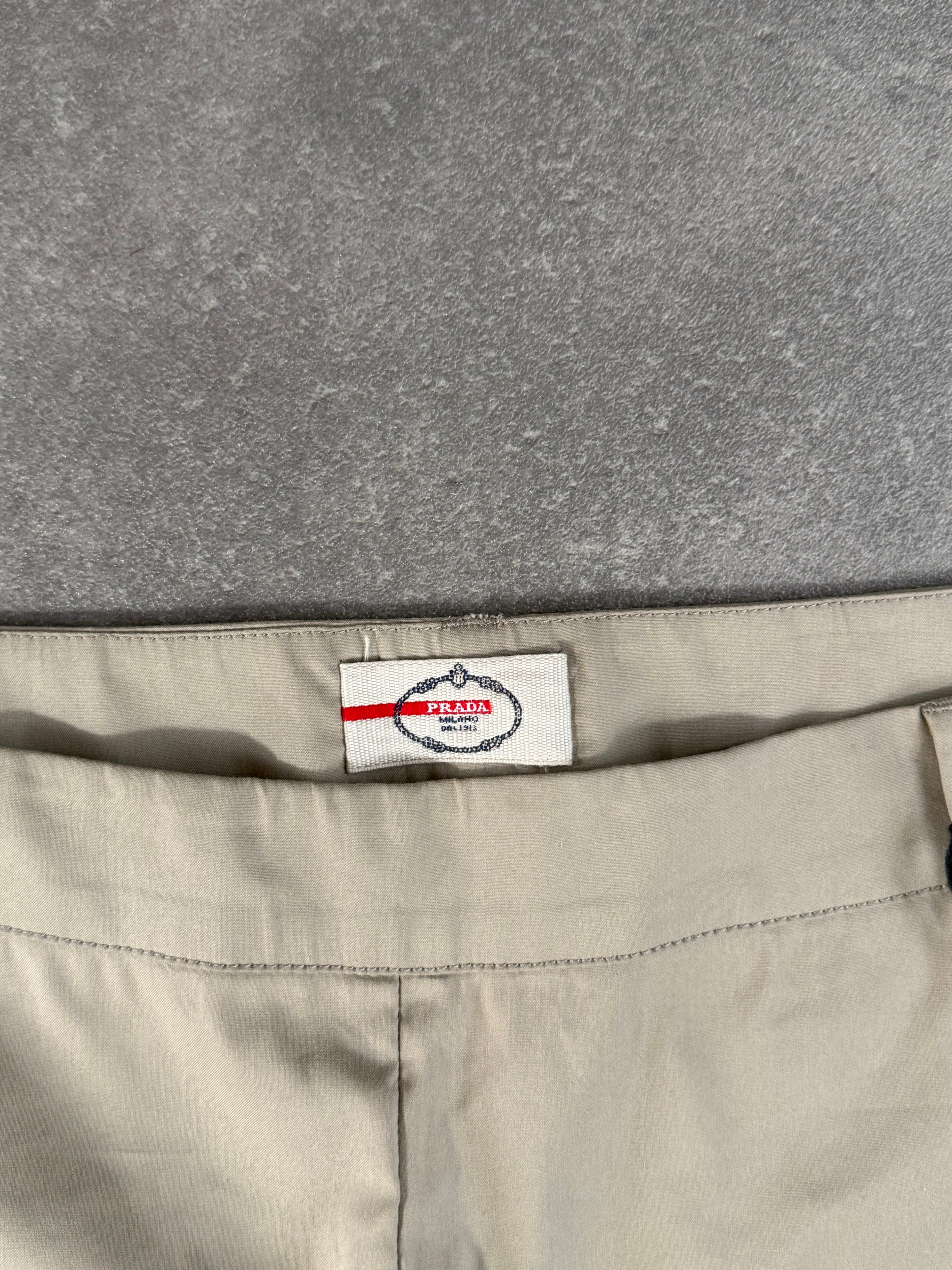 Prada Wide Leg Trouser