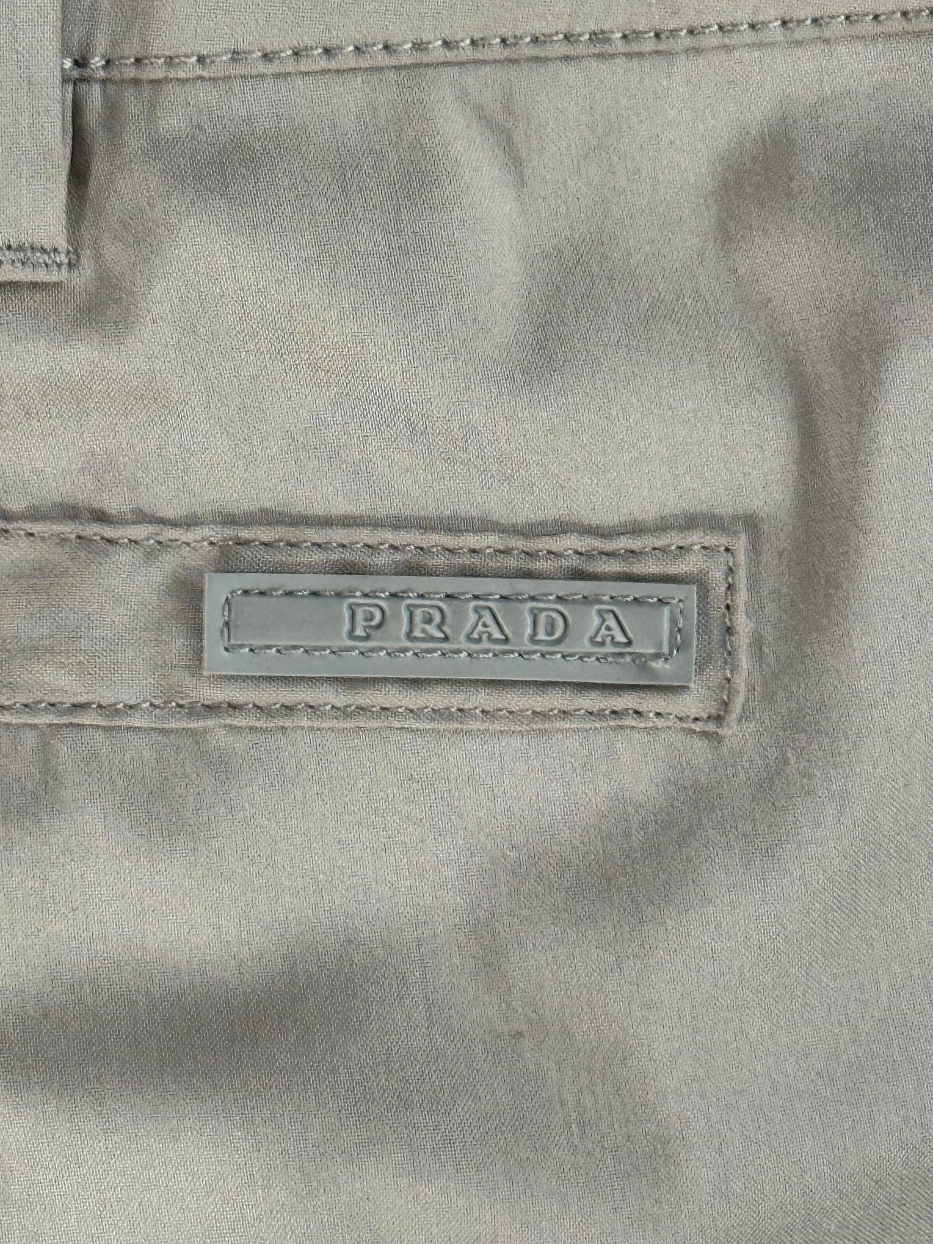 Prada Wide Leg Trouser
