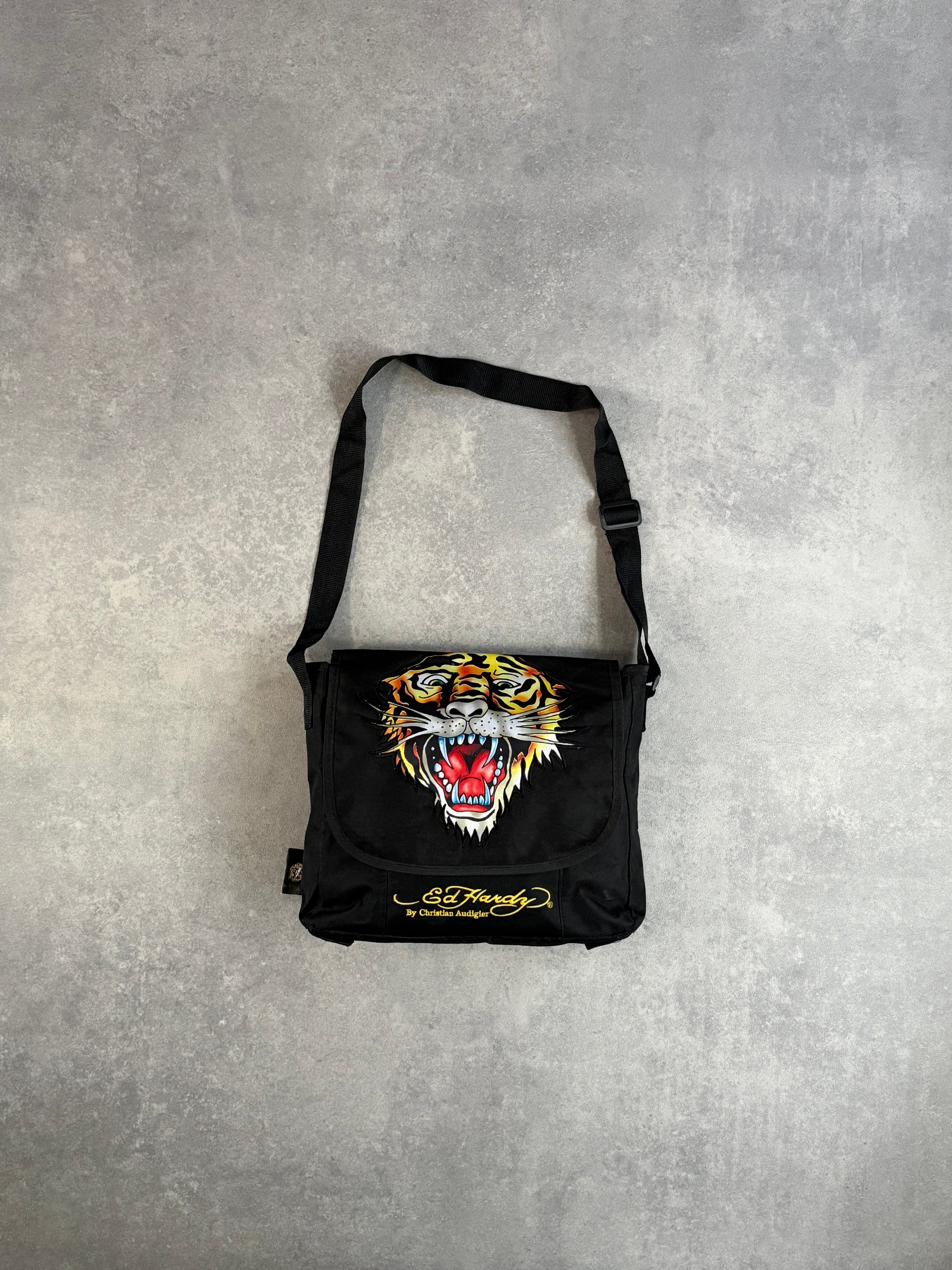 Vintage Ed Hardy Sling Side Bag