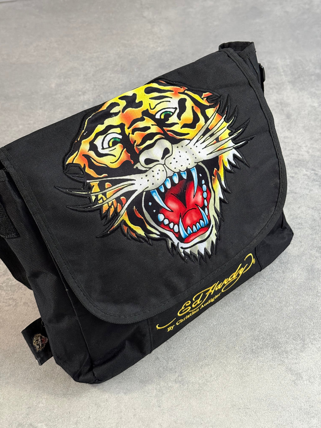 Vintage Ed Hardy Sling Side Bag