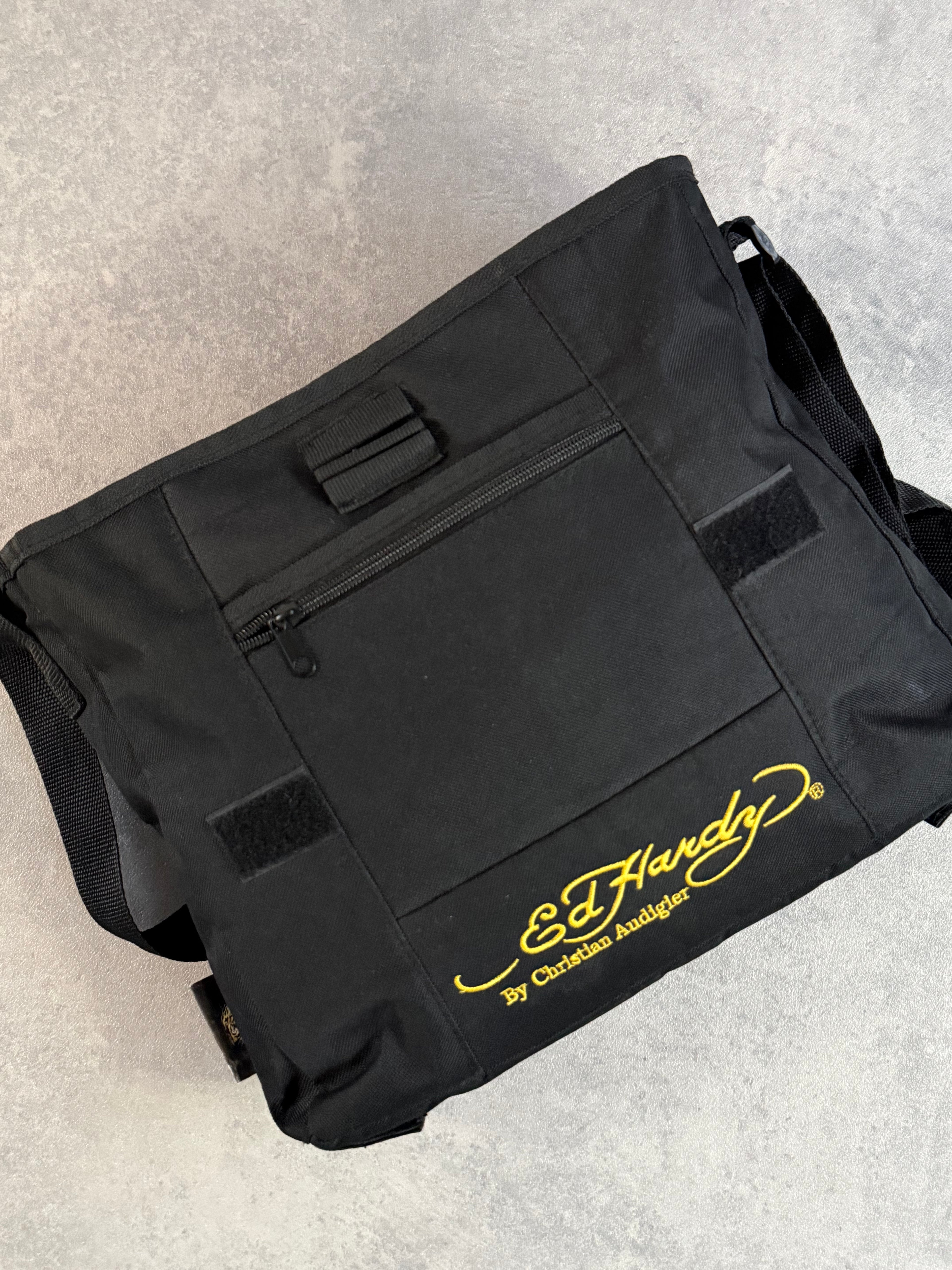 Vintage Ed Hardy Sling Side Bag